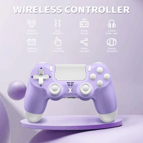 Wireless Controller for PS-4 - PS4 Slim PS4 Pro PC