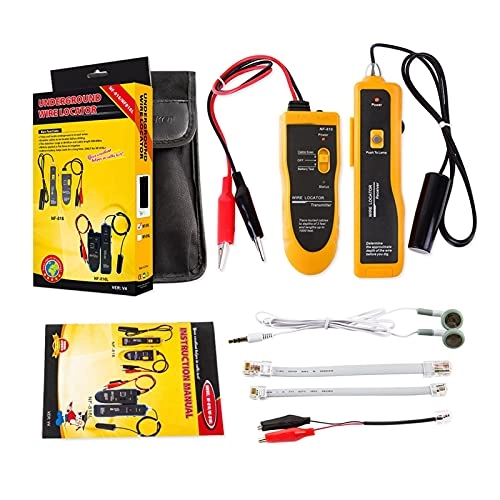 LCD Cable Length Test - RJ11 RJ45 BNC PoE PING