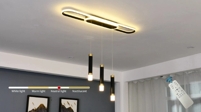 Modern LED Chandelier - 3000-6000K Dimmable