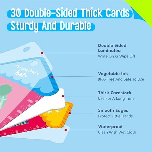 Scavenger Hunt Cards - 3+ 30 pieces