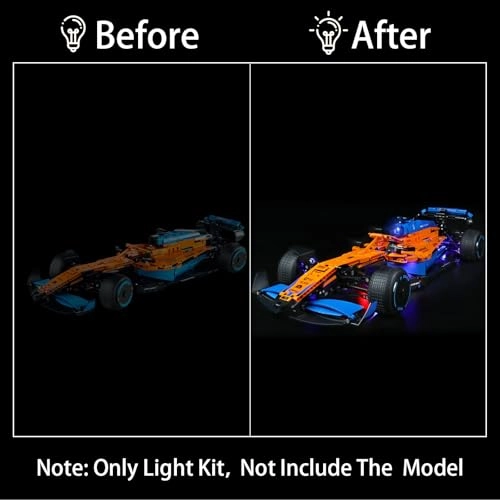 Lighting Kit 42141 for LEGO 42141 - ABS less than 5V