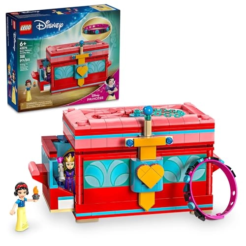 Disney LEGO Snow White Jewelry Box (43276) - Princess Toy for Kids