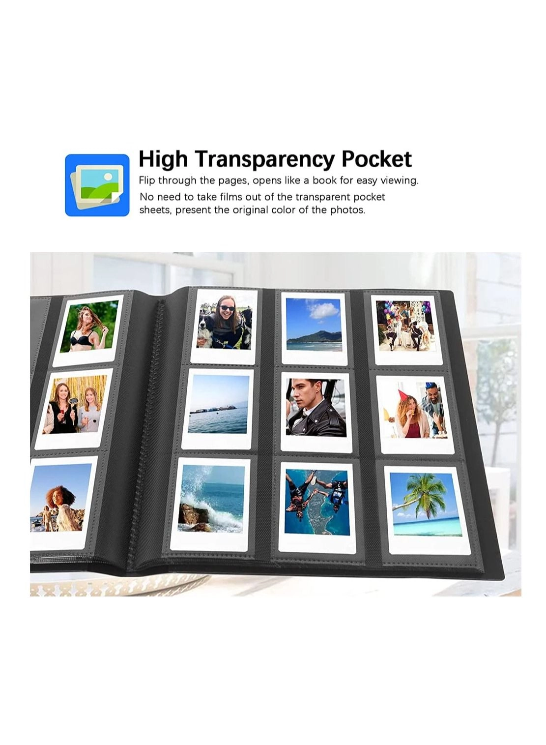 Instax Mini 432 Pockets Poly Photo Album