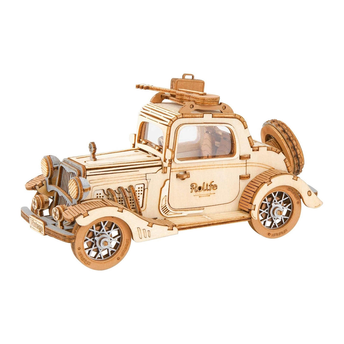 Rolife Vintage Car 3D Wooden Puzzle