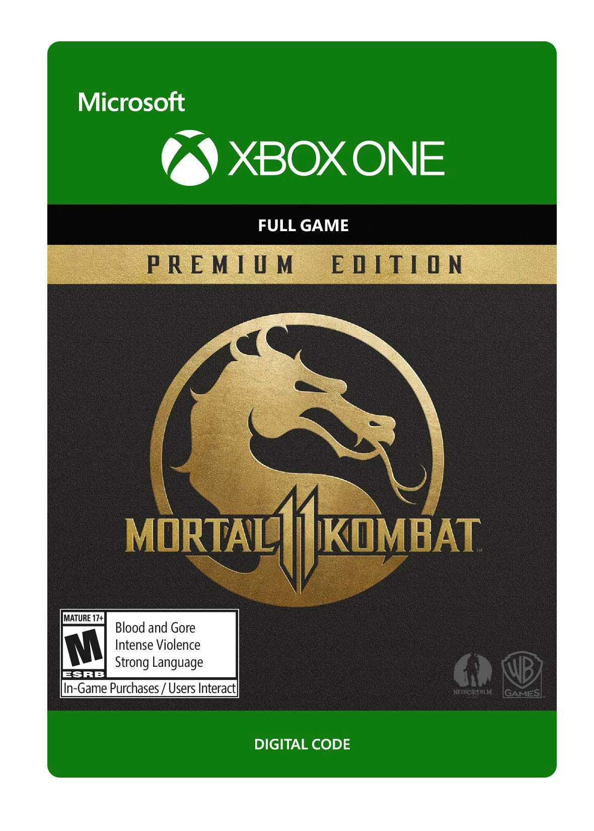 WB Games Mortal Kombat 11 Premium Edition - Xbox One