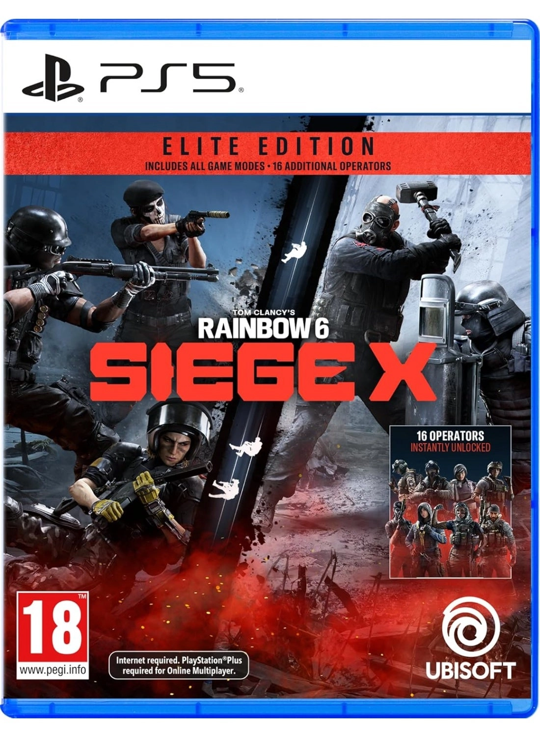 Tom Clancy's Rainbow Six Siege X