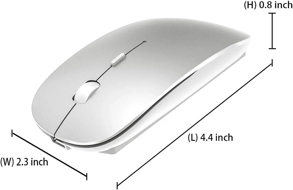 LED Rechargeable Mouse - Bluetooth