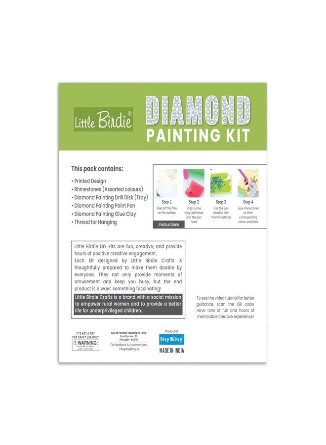 DIY Diamond Painting Kit - Royal Swan