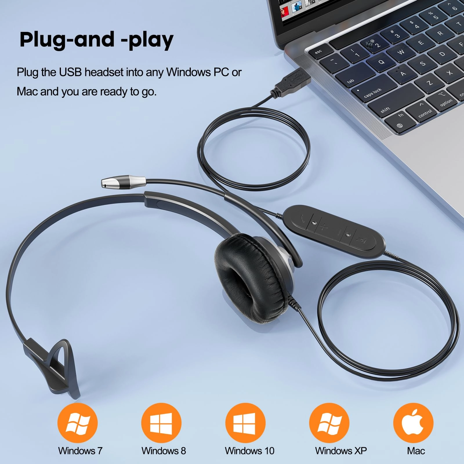 MKJ9600DUC Wired Headset