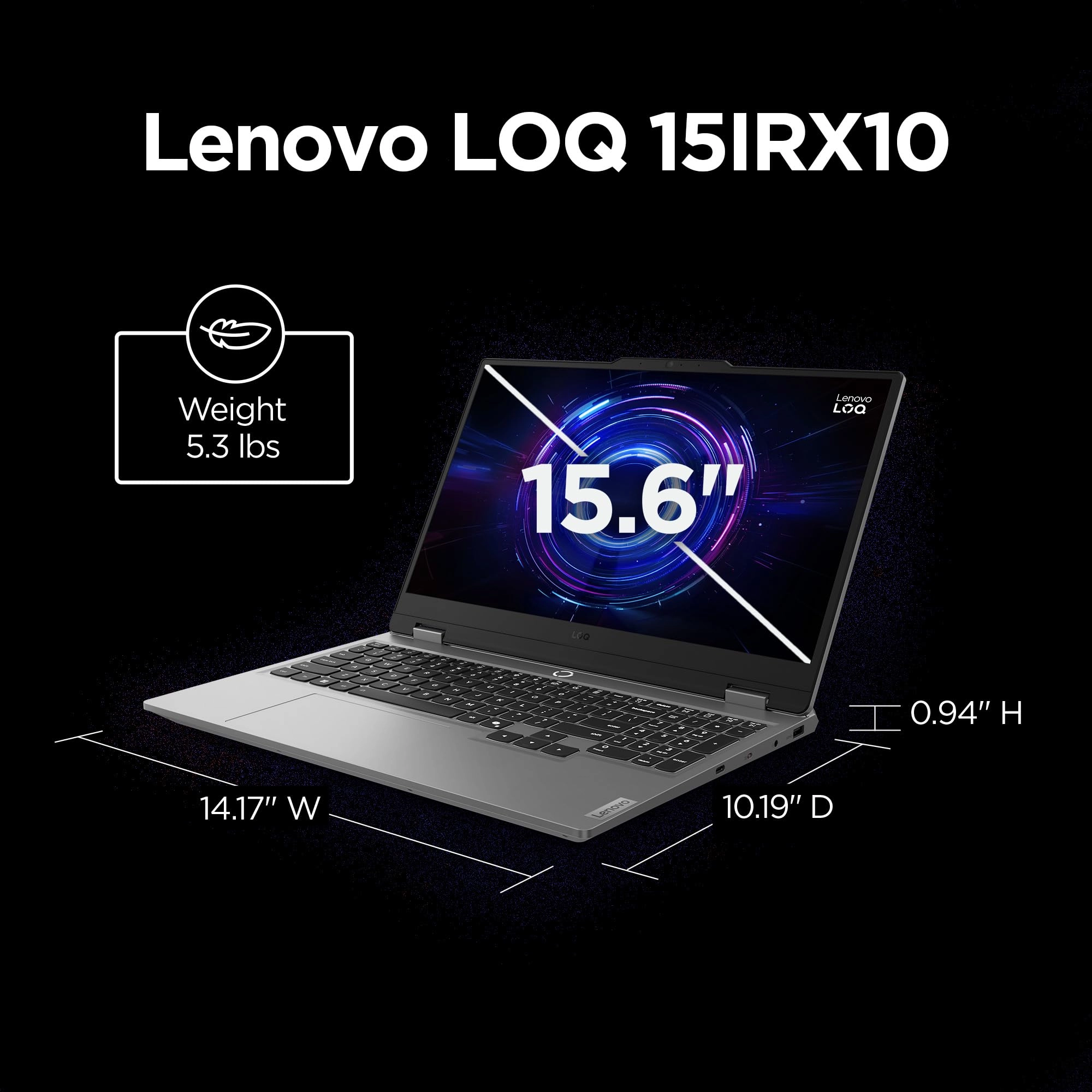 Legion LOQ 83JE000XUS - 15.6'' Core i7-13650HX 16GB DDR5 1TB SSD