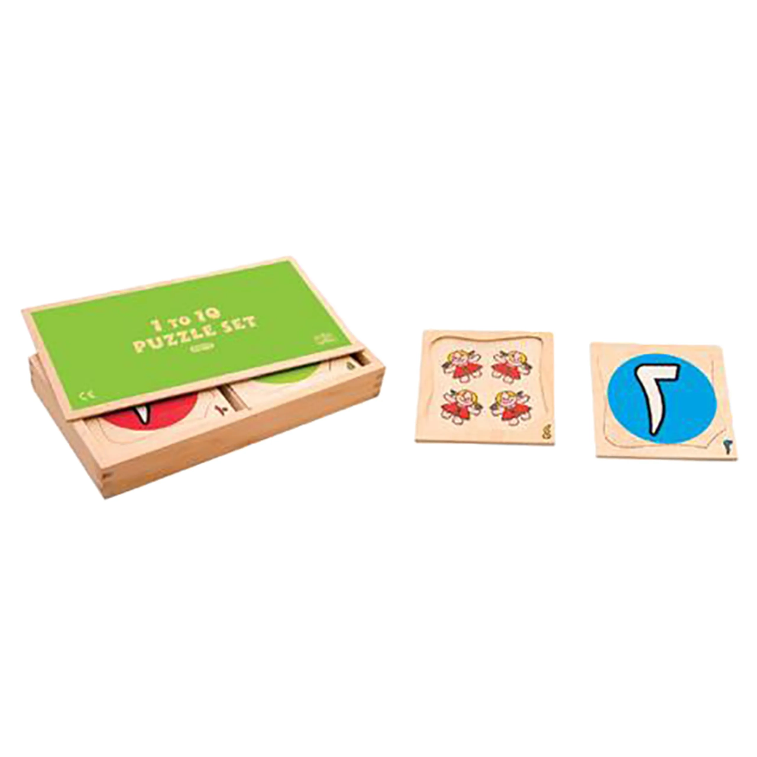 Edu Fun 1 To 10 Puzzle Set - Suitable for 6 months and above