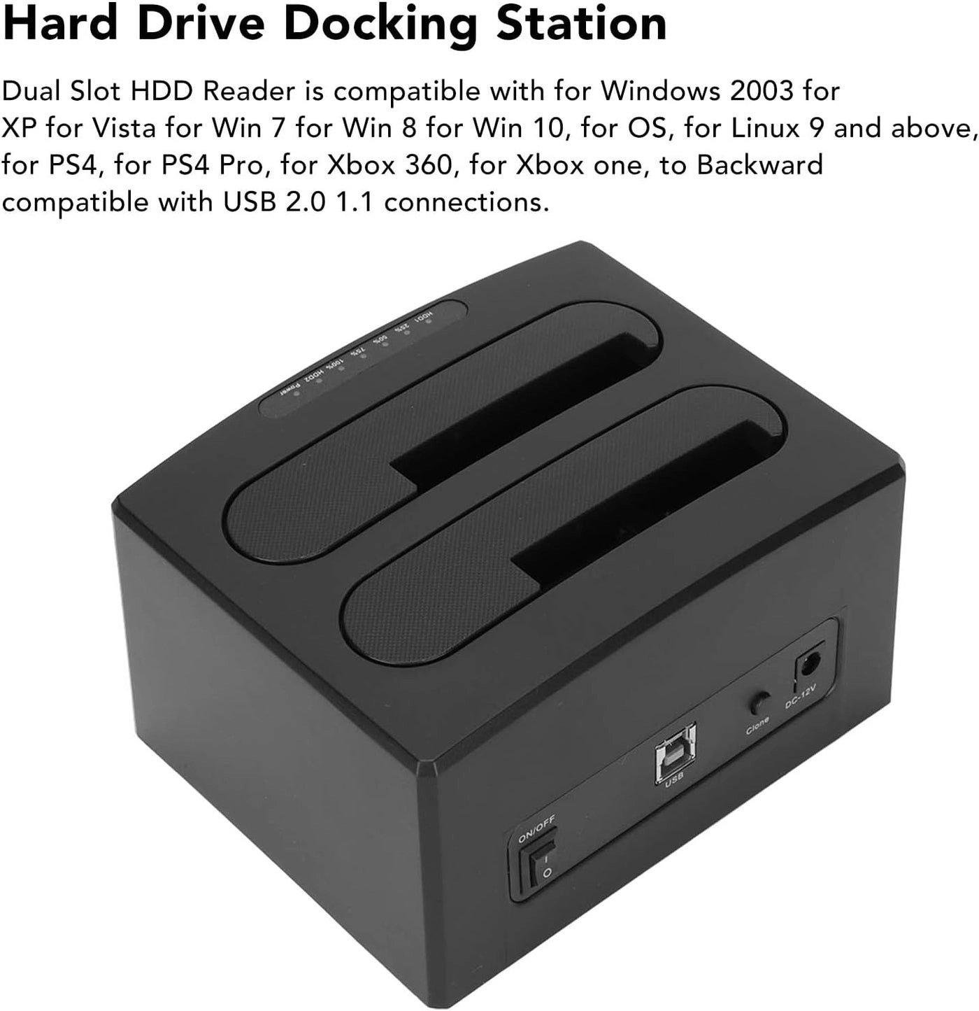 Hard Drive Reader - Dual bay