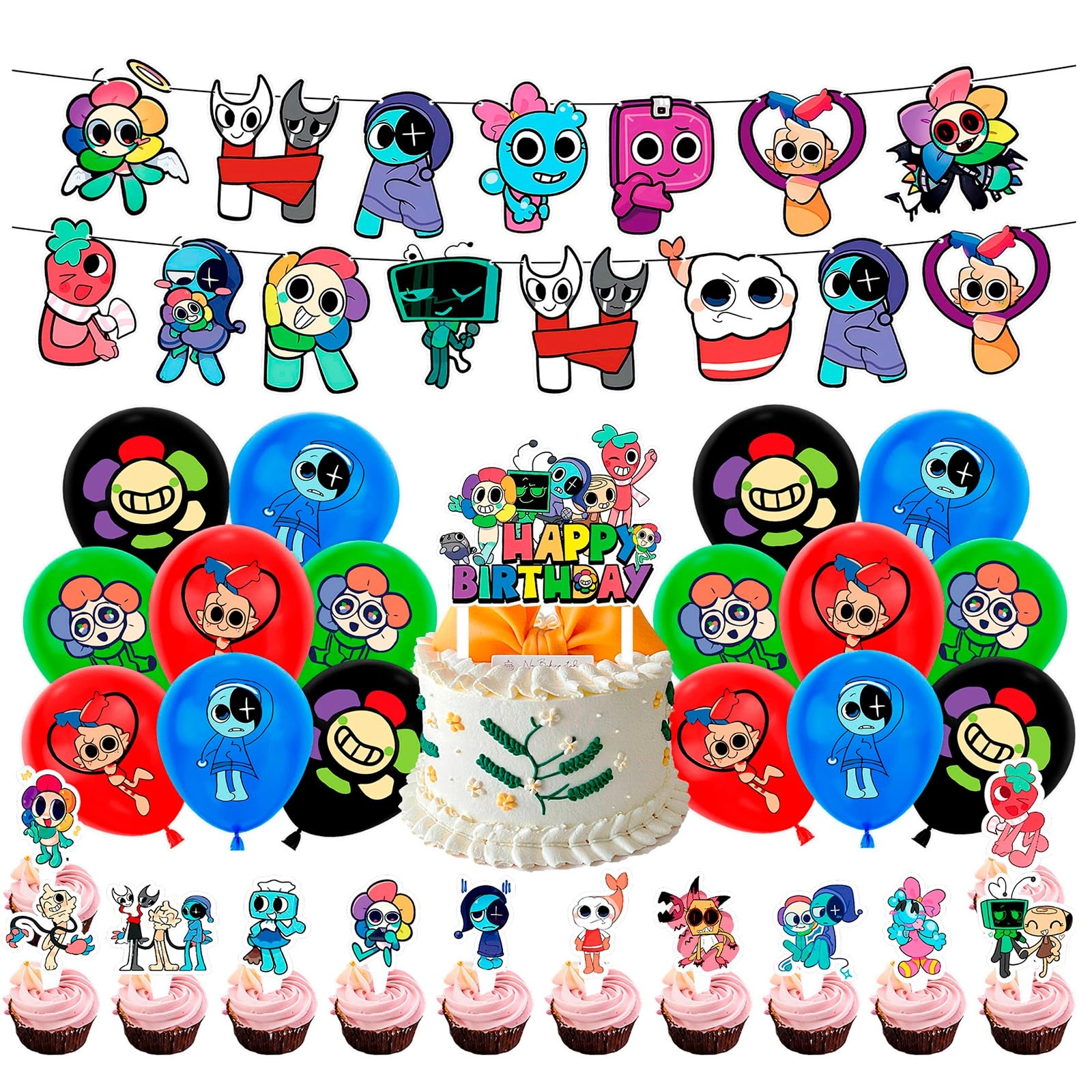 Birthday Party Decoration Set - 46.0 Count Birthday