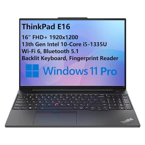 ThinkPad E16 - 16'' i5-1335U 16GB DDR4 512GB SSD