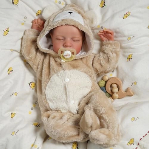 Reborn Baby Doll - 17 inch Boy Heartbeat Ages 3+