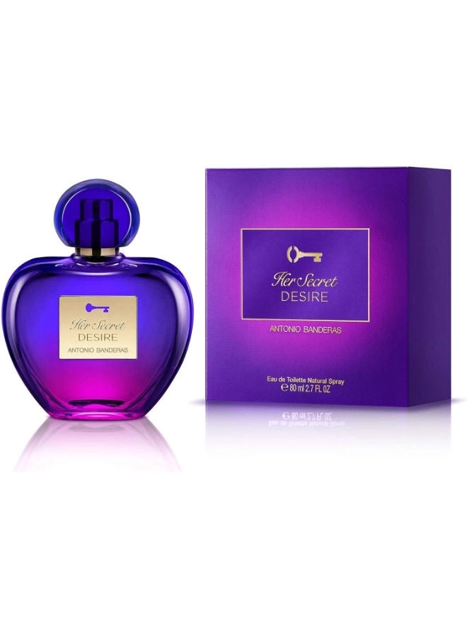 Her Secret Desire Eau de Toilette 80 ml