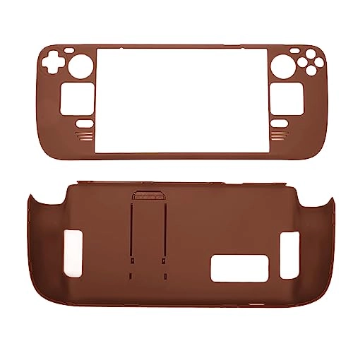 Steam Deck Full Case - Kickstand Coffee brown