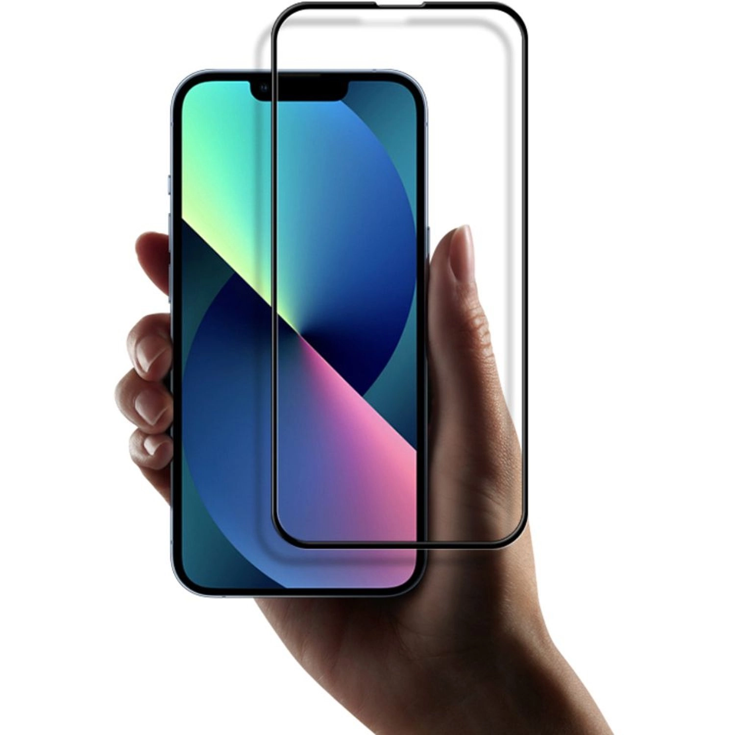 Screen Protector for iPhone 14 - Tempered Glass Edge-to-Edge