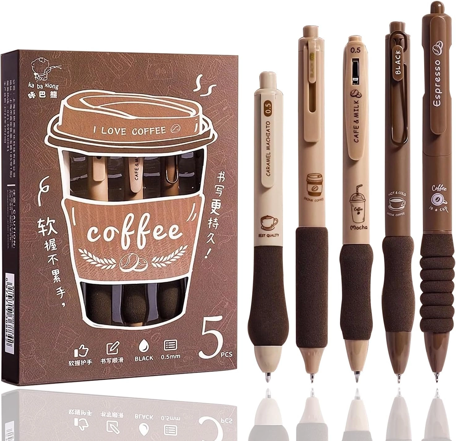 KBX-6041DD-PEN-4DES-L2-KABA - Pack of 5 0.5mm