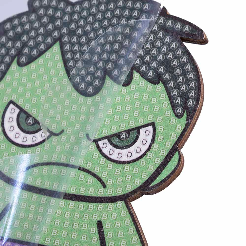 Crystal Art Buddy Hulk - 6+ years