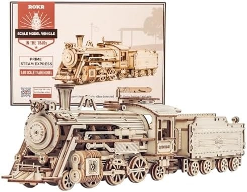 ROKR Prime Steam Express 3D Wooden Puzzle - 308 pcs