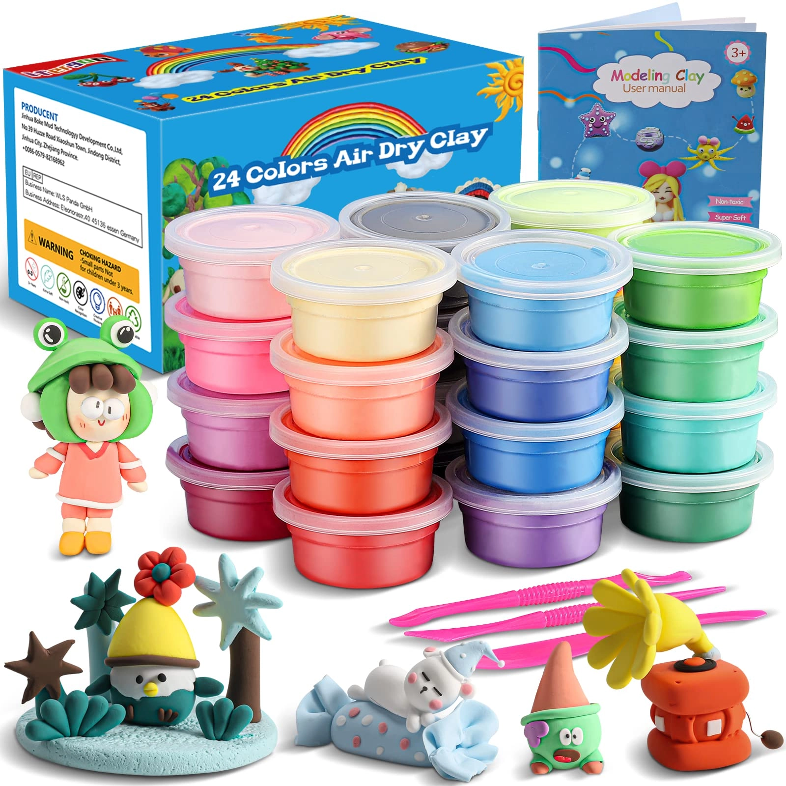 iFergoo Modeling Clay - 600g 24pcs.