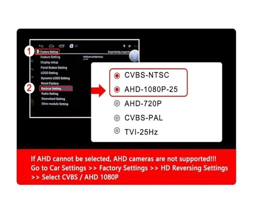 Intelligent Dynamic Trajectory Car Rear View Camera - Night Vision Wire 4K AHD 1080P