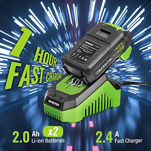 20V Max Cordless Drill Driver Set - 2 Amp Hours 20 Volts