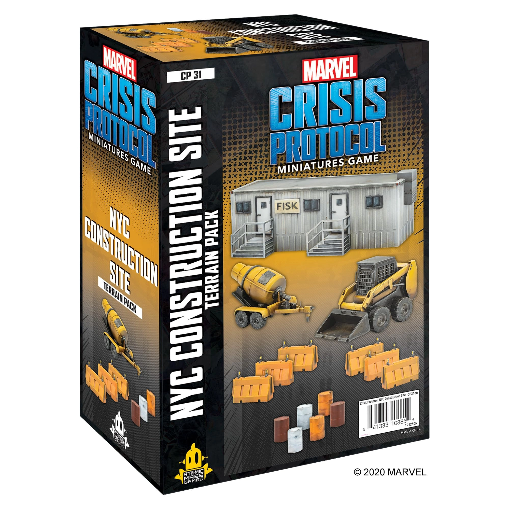 Atomic Mass Games Marvel Crisis Protocol: NYC Construction Site Terrain Expansion