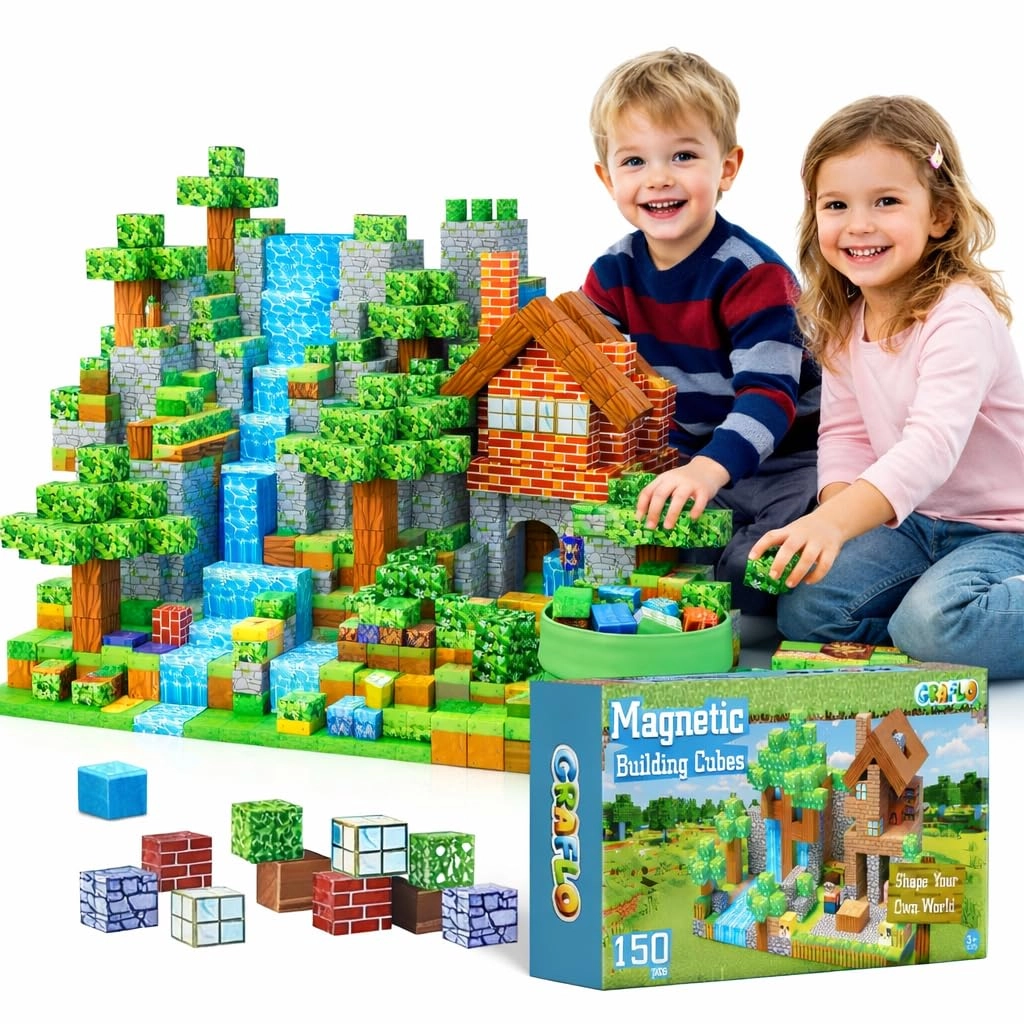 GRAFLO Magnetic Blocks - 100 pcs