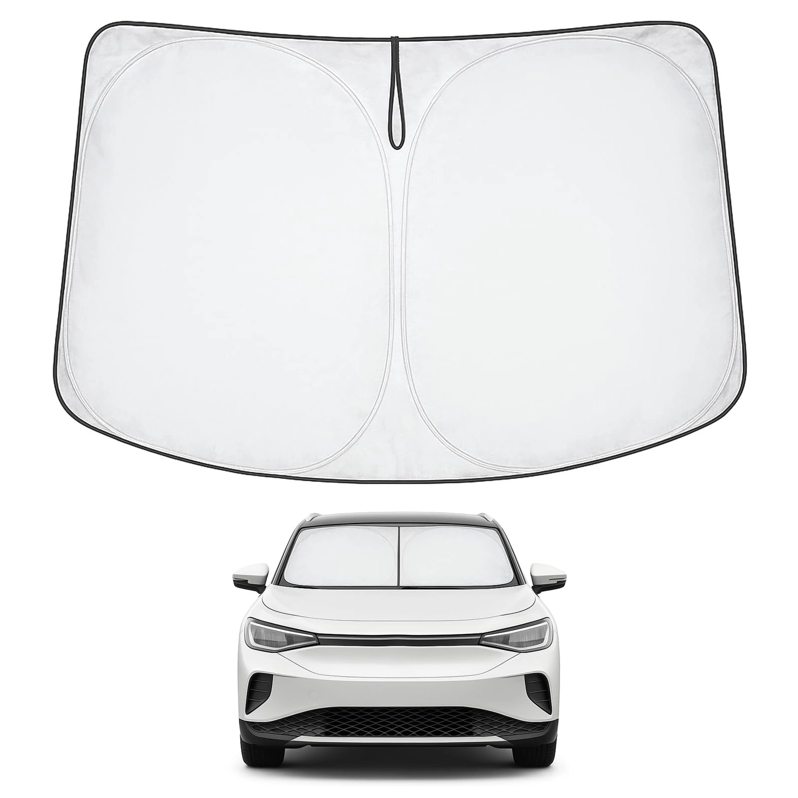 Proadsy Front Windshield Sun Shade - Volkswagen VW ID.4 2021|2022|2023|2024|2025