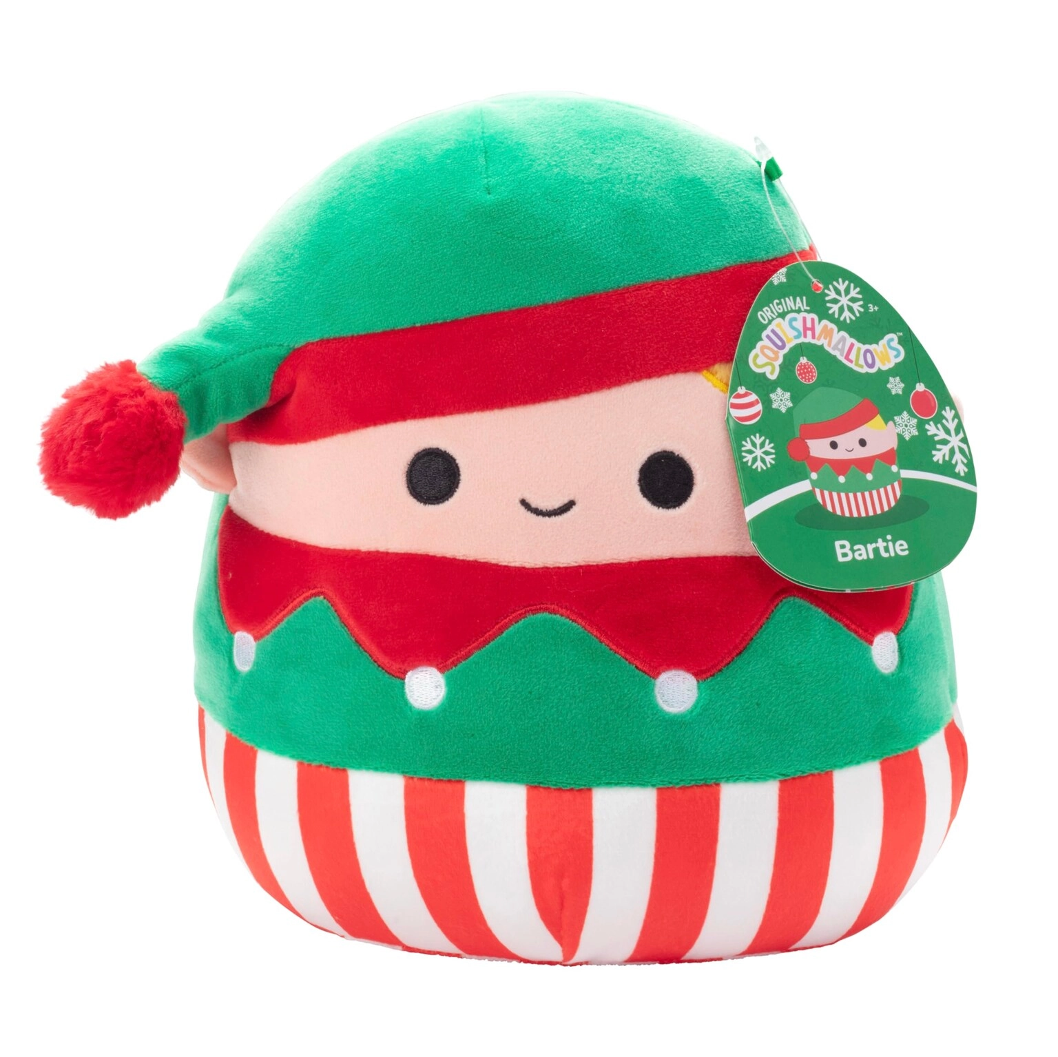 Jazwares Bartie - Original 8-Inch Christmas Elf Plush