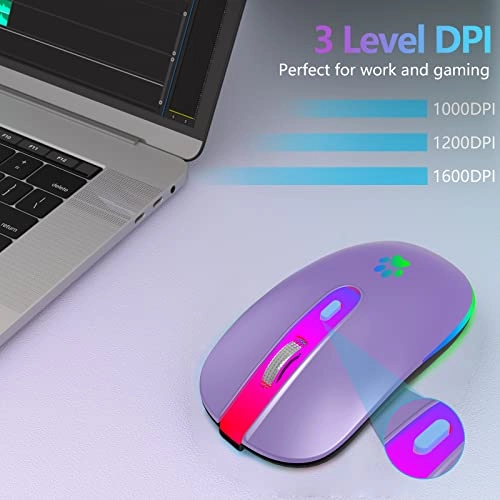 Rechargeable Optical Mouse - Wireless