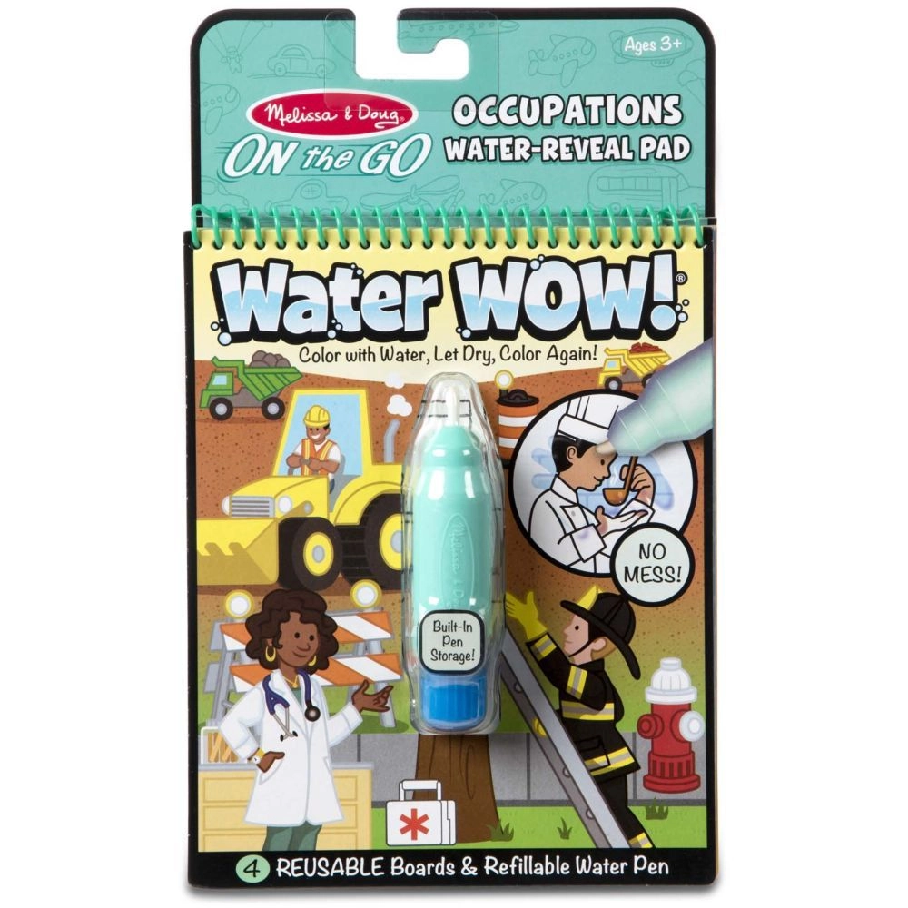 Melissa & Doug On The Go Water Wow Water-Reveal Pad - 3+
