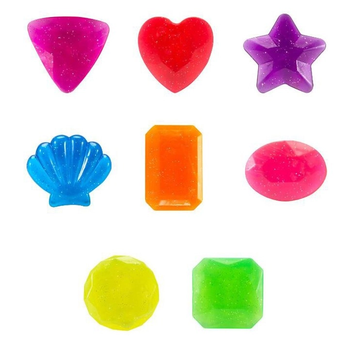 Diving Gemstone Toys - 8 Pcs Multi Colour