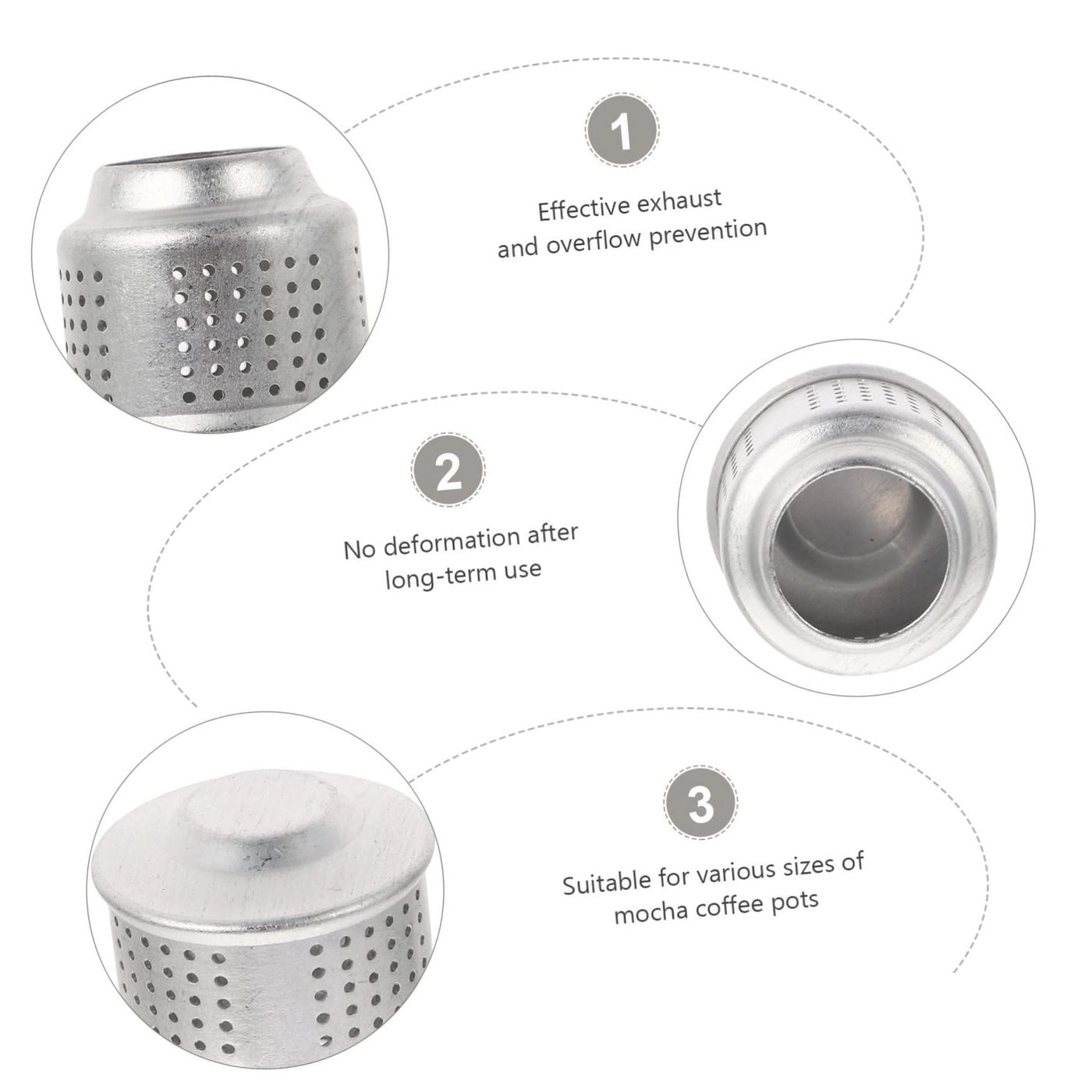 Splash proof cover - Aluminum Silver
