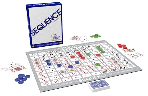 Sequence - Folding Board Cards And Chips