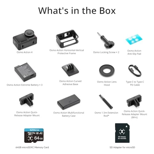 Osmo Action 4 4K120 Adventure Combo
