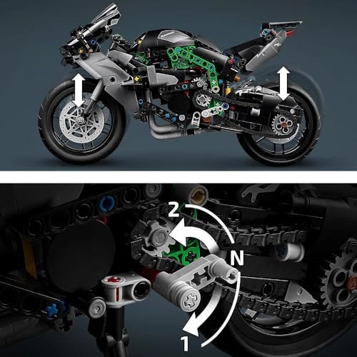 Technic Kawasaki Ninja H2R (42170) - 1:8 scale