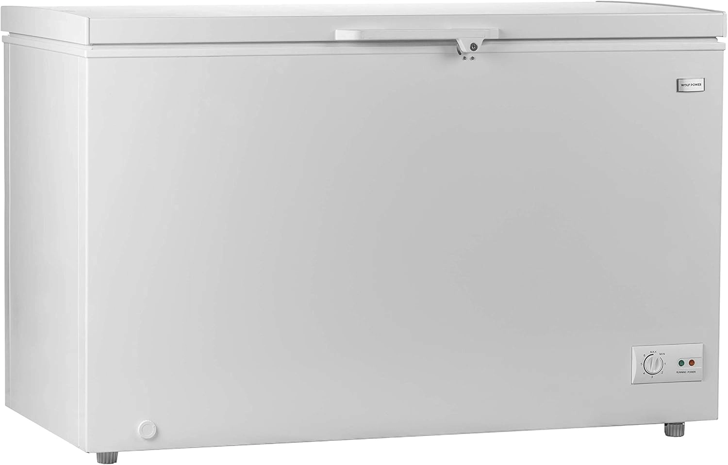 Chest Freezer - Manual Defrost LED Light Lock & Key
