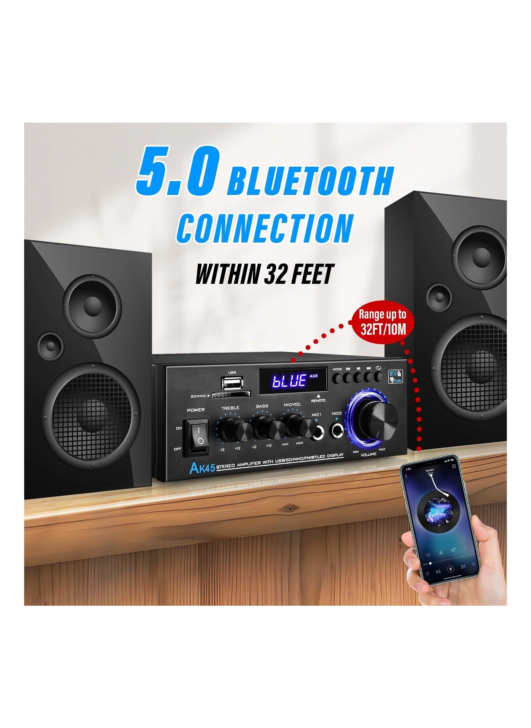 AK45 - 2 channels 40 Watt