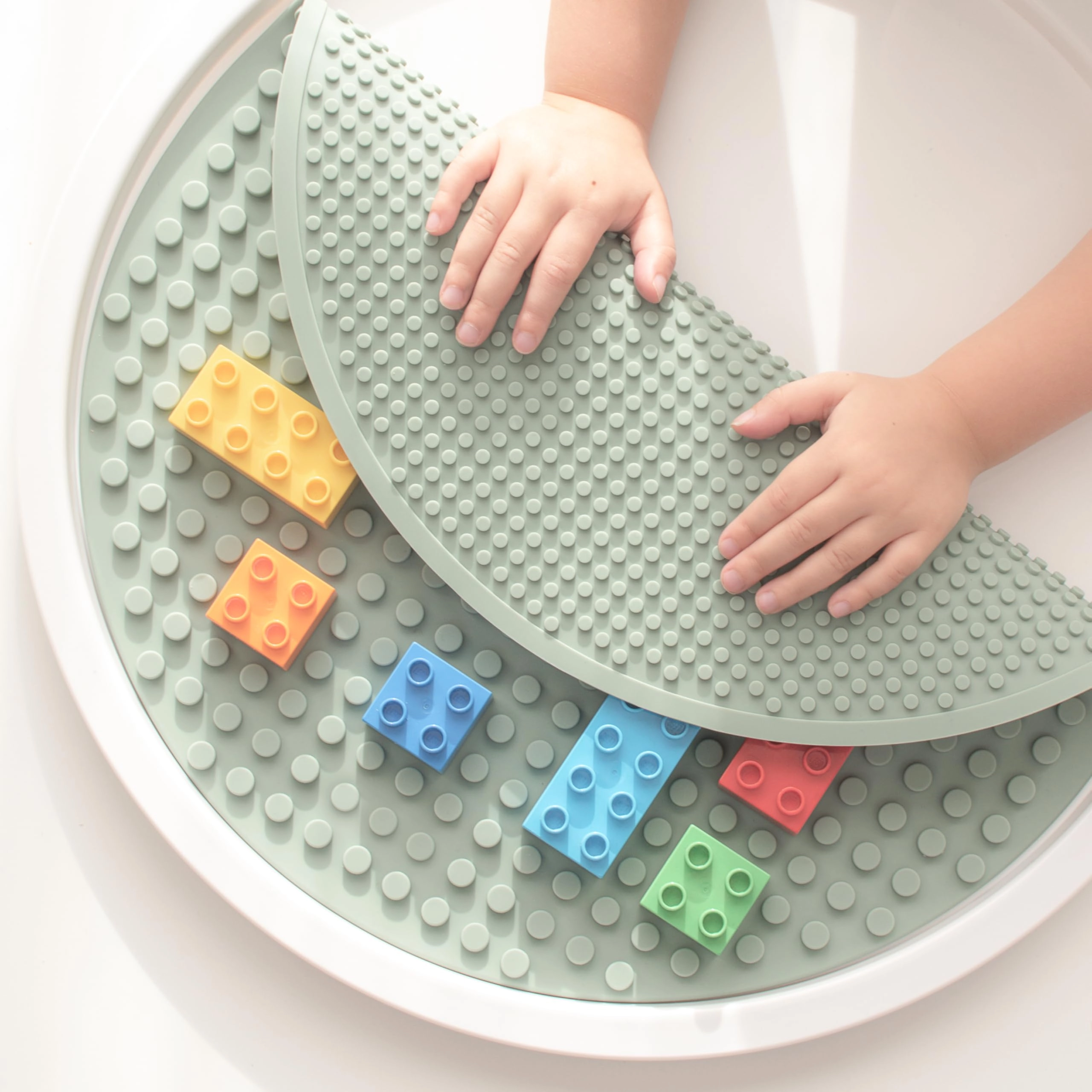 Inspire My Play Building Blocks Baseplate - Silicone