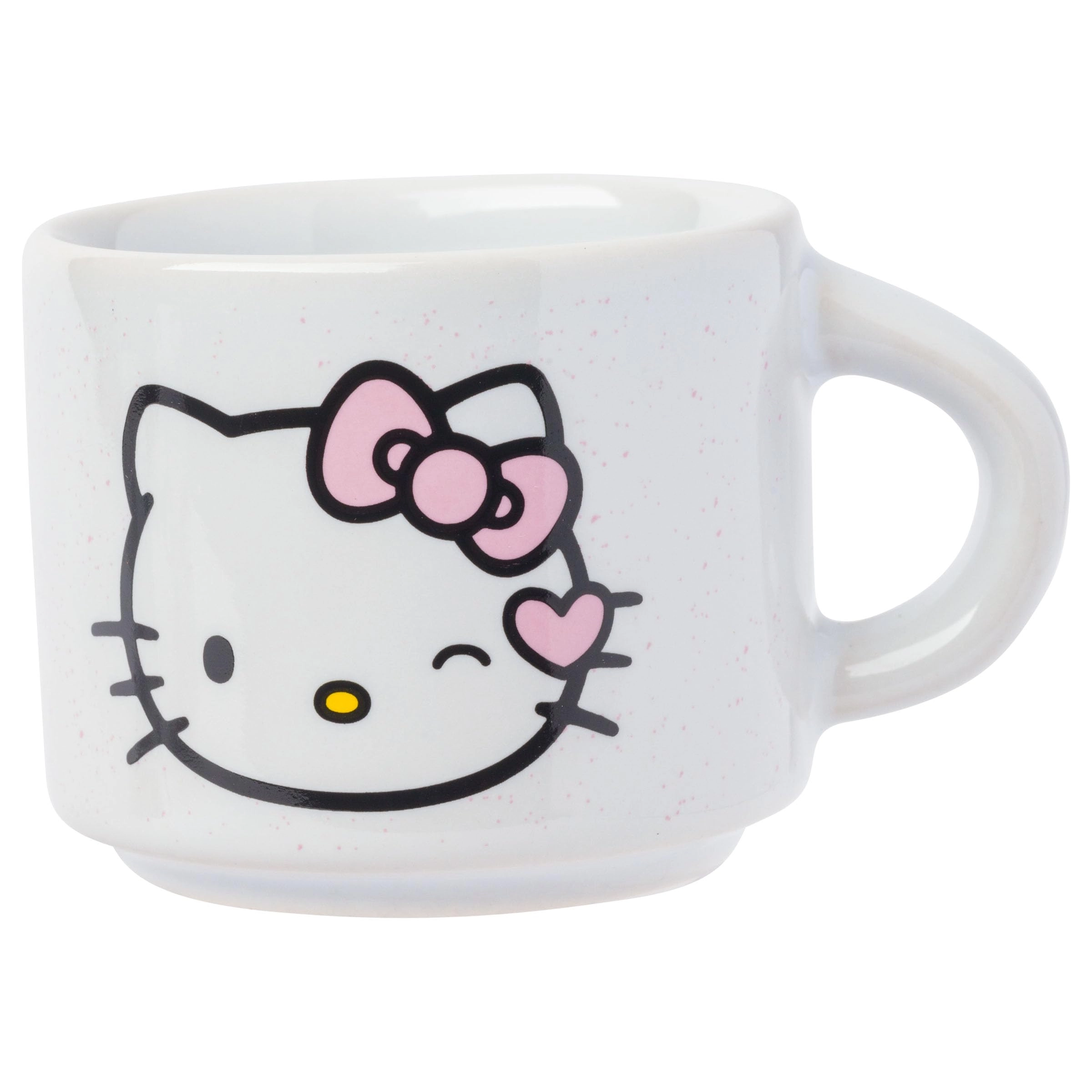Hello Kitty Reusable Cup - 4 pcs Different Colored Bows