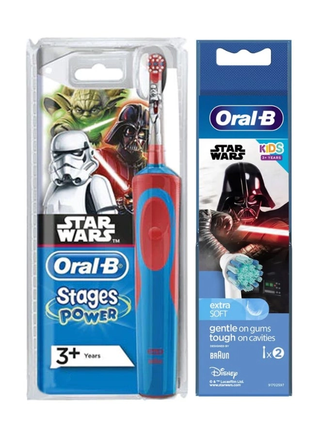D12 - Rechargeable Star Wars + EB 10-2K - Kids Brush Head