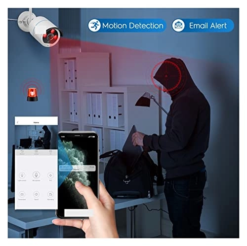 8CH Wireless CCTV System - 3MP