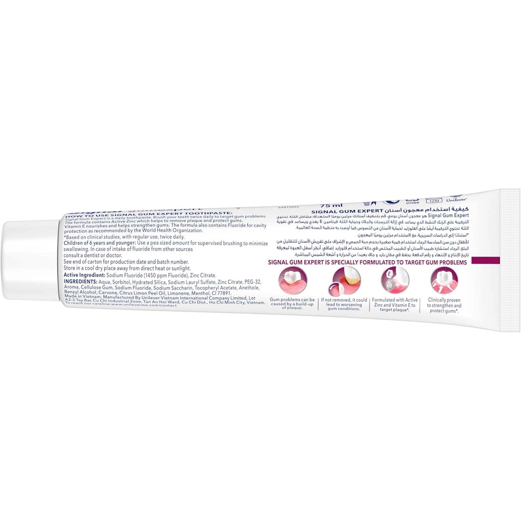 Gum Expert Whitening Toothpaste 75ml Pack of 2
