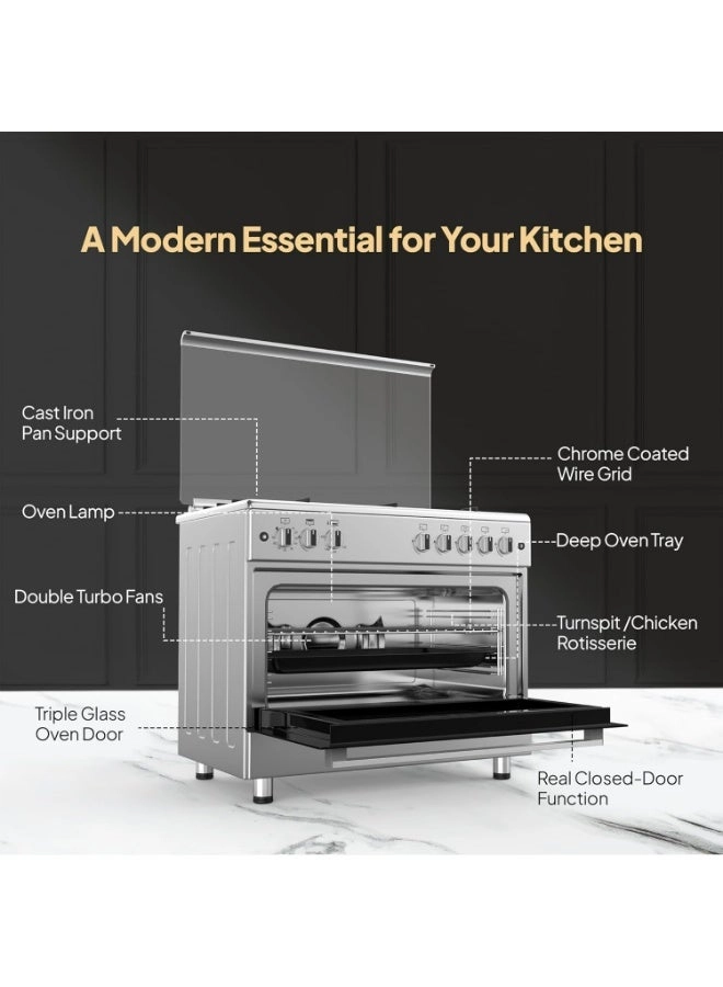 KR-CR 9061FE GAS Cooker