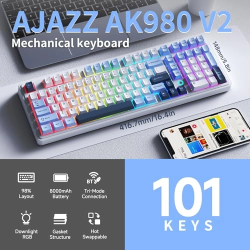 Ak980 - QWERTY Wired