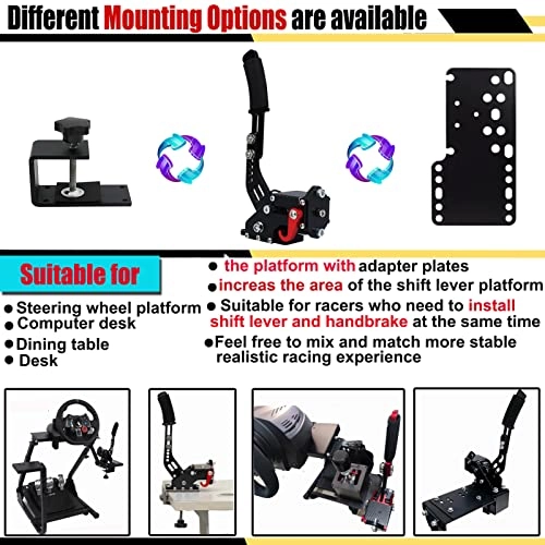 2-in-1 USB Handbrake - PS4/PS5/PC