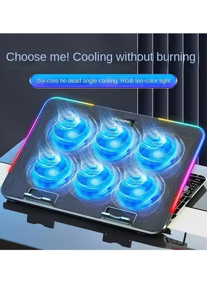 Laptop Cooling Pad - 6 fans 12-18 inch